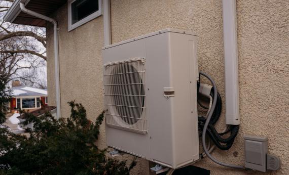 a residential heat pump